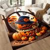 Happy Halloween Night Floor Mats for Living Room, Bedroom and Room Decoration Are Suitable for Gifts.