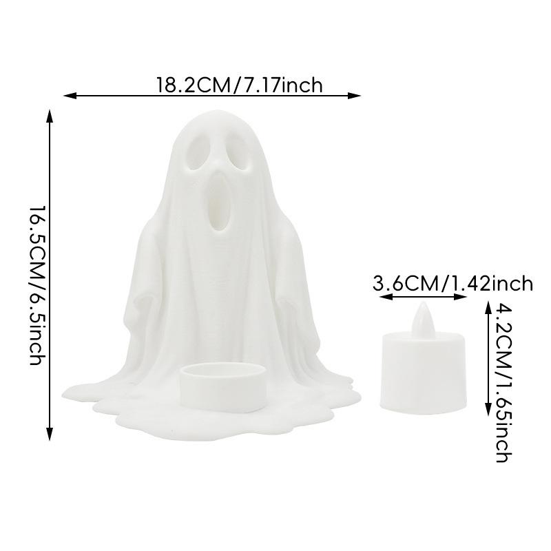 

Хэллоуин Атмосферное Украшение Настольное Атмосфера Шалость Жуткие Подсвечники With light