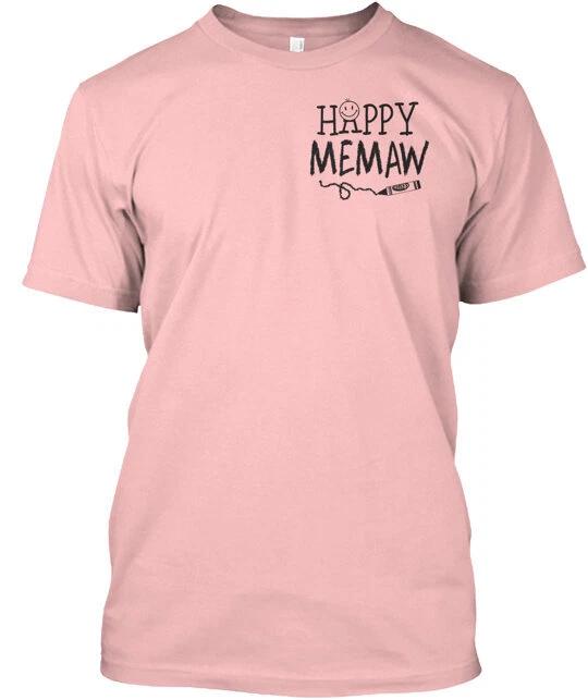 Happiness is Being a MEMAW Tee T shirt Made in the USA Size S to 5XL S