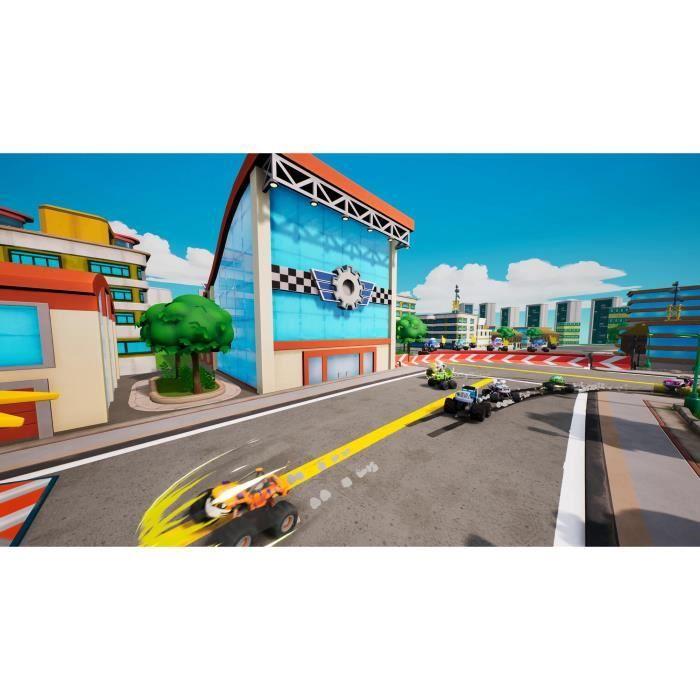 Blaze et les monster machines : pilotes de moteur city jeu switch