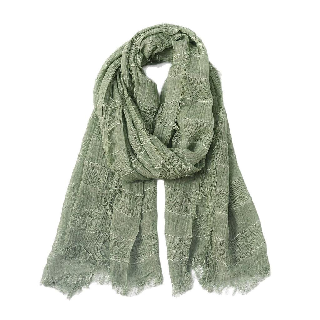 Vintage Striped Men'S Scarves Winter Men Scarf Tassel Long Shawl Bufanda Male Accessories