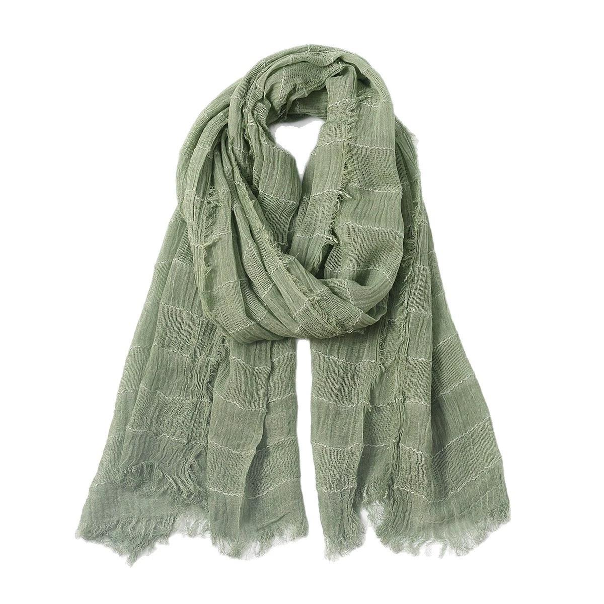 Yto Scarf Men's Vintage Striped Scarves Winter Scarf Tassel Long Shawl Bufanda Accessories 190Cm