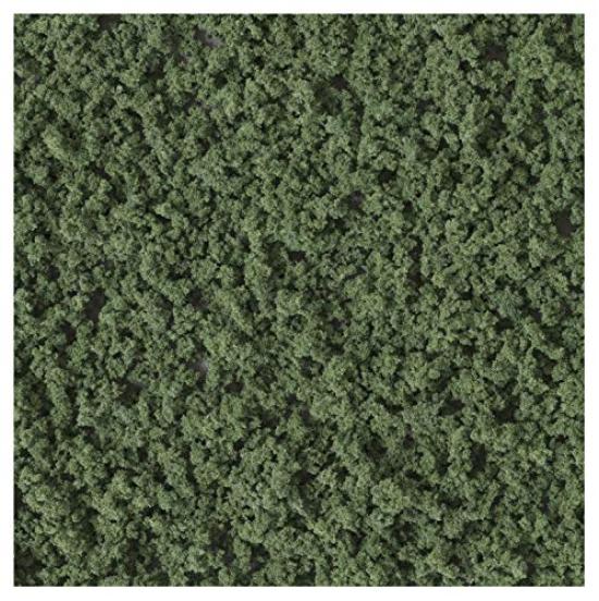 KATO Diorama Supplies Medium Dark Model Railroad Supplies Plants, Green, 24-541,