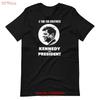 JFK JOHN F KENNEDY Para Presidente Camiseta vintage Lavada Versátil Ligeiramente Respirável gráfica Esticada Macia Estilosa Unissex