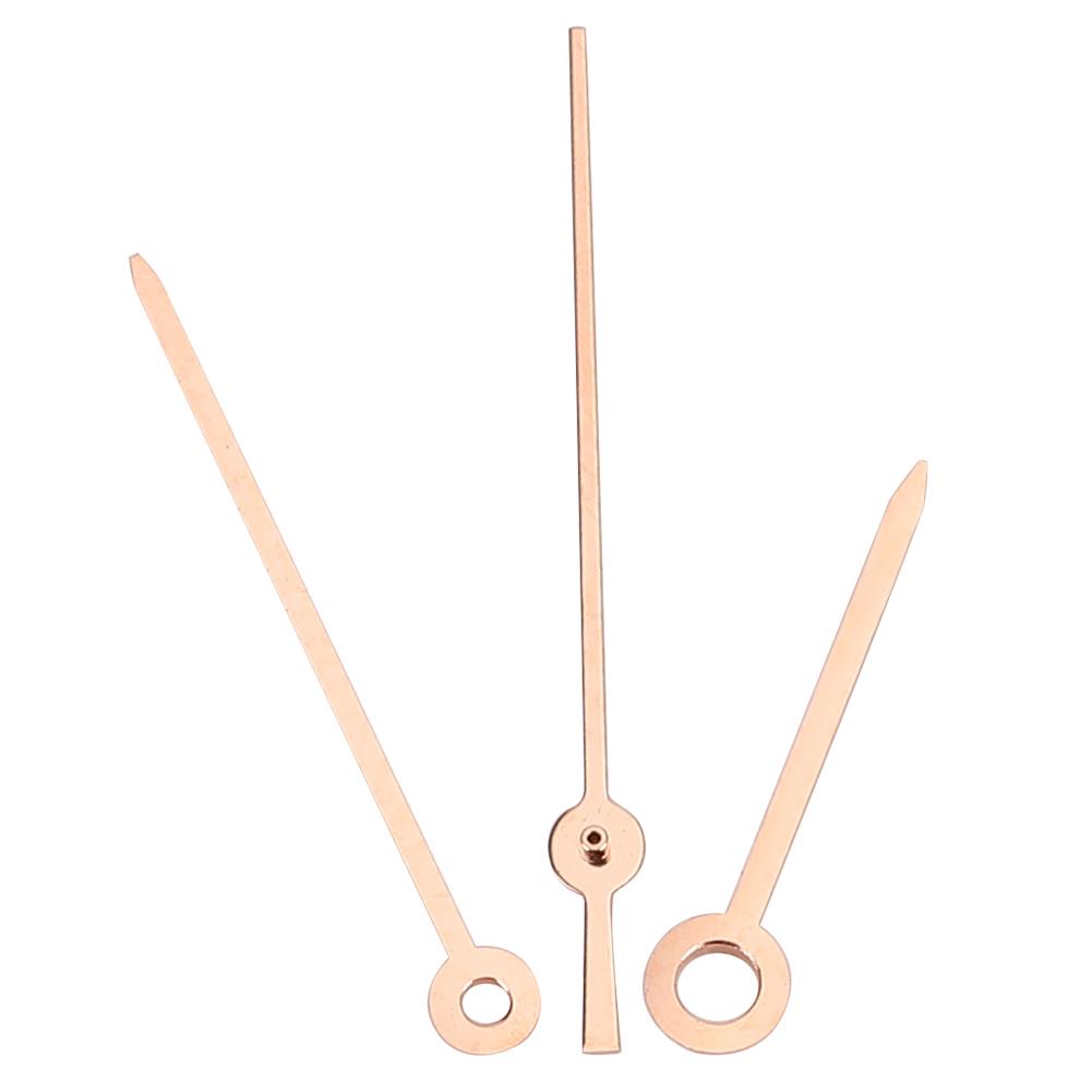 Herrenuhr Stunden- Minuten- Sekundenzeiger Uhrzeiger passend für Uhrwerk F05.111 (Roségold)