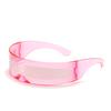 Future Cyberpunk Rimless Sunglasses Retro Sun Glasses Punk UV400 Mirror Eyewear Vintage Gothic Steampunk Party Glasses