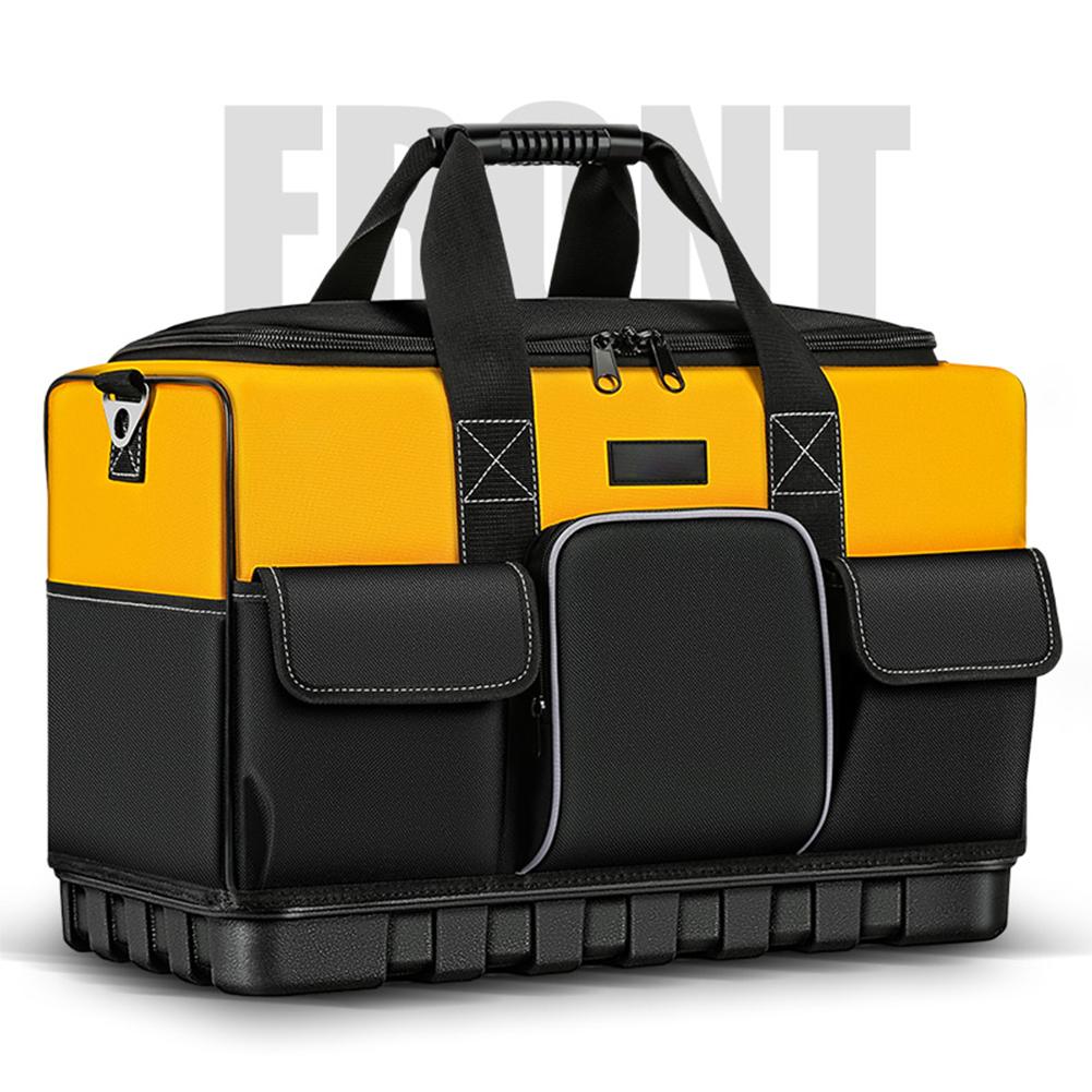 Oxford-Gewebe Werkzeugtasche Schwerlast Weite Öffnung Mit Verstellbarer Arbeits-Organisationstasche Werkzeugriemen S K4U9