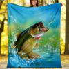 Jesus Religious Art Fleece Printed Flannel Blanket, Warm Soft Throw Sofa Bed Blanket