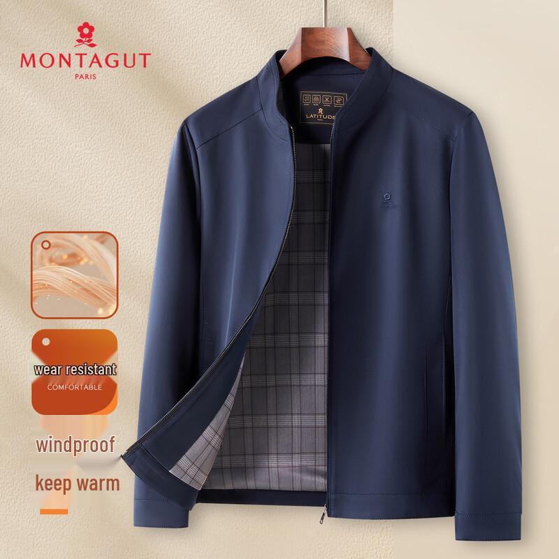 

MONTAGUT Men s Windproof Casual Autumn/Winter Jacket L