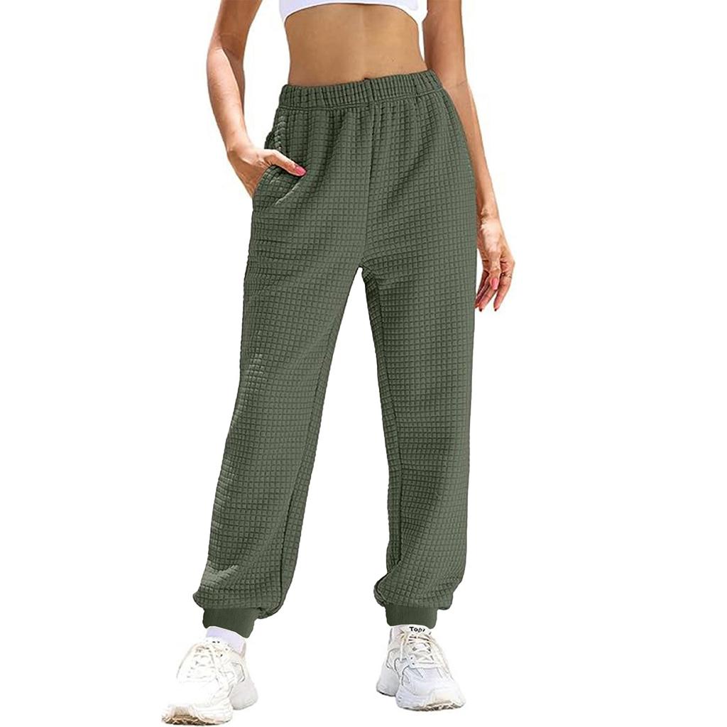 Women High Waisted Sweatpants Joggers Pants Baggy Bottoms