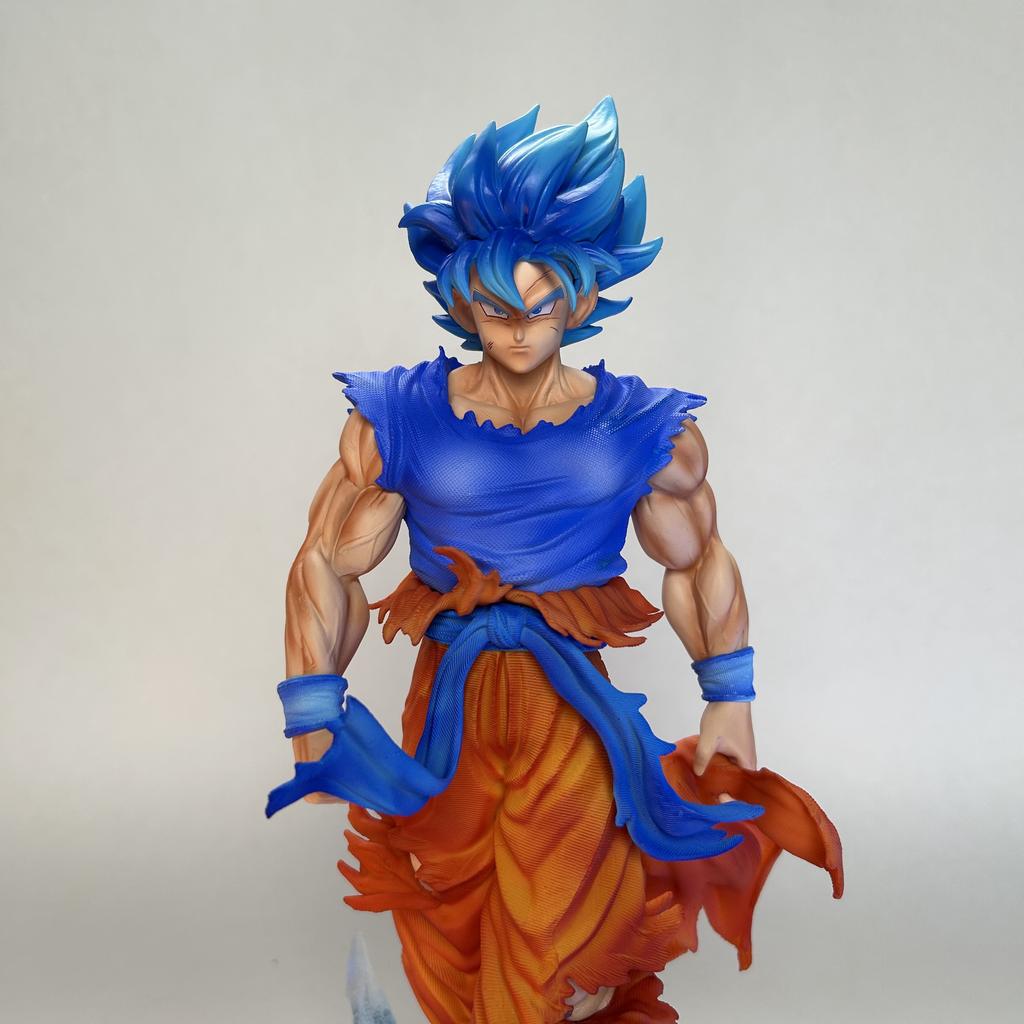 32.5cm/12.79in Anime Dragon Ball Z Goku Figure Super Saiyan Action Figure Collectible Statue Model Toy Gift