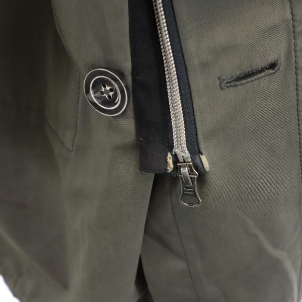 SANYO Sanyo Shokai 3WAY Military coat L khaki Long sleeve quilted liner Men's Used