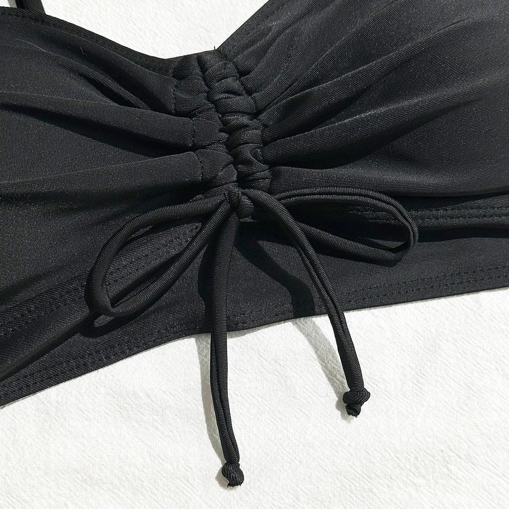 Letní plavky Tankini sety Dámské plavky Push Up Na pláž Dvoudílné plavky Bazén Dámský plavecký oblek