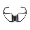 For Toyota Tundra 22-23 For Toyota Sequoia 22- ABS Carbon Fiber Car Steering Wheel Frame Cover Trim Stickers Car Accessories