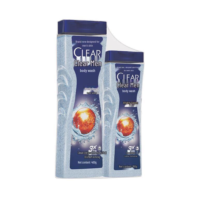 CLEAR Men's Vitality Sports Shower Gel