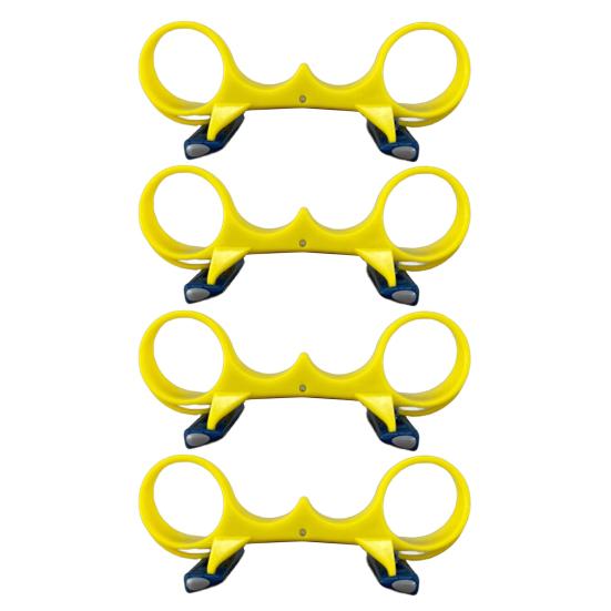 

4 шт. Бритва для головы лысых мужчин Быстрая машинка для стрижки лысых волос Голова Борода Тело Ручная бритва Дом Путешествия Неэлектрическая машинка для стрижки волос Инструменты для самострижки жёлтый