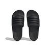 New Adidas Adilette Platform Slides Core Black Women's HQ6179