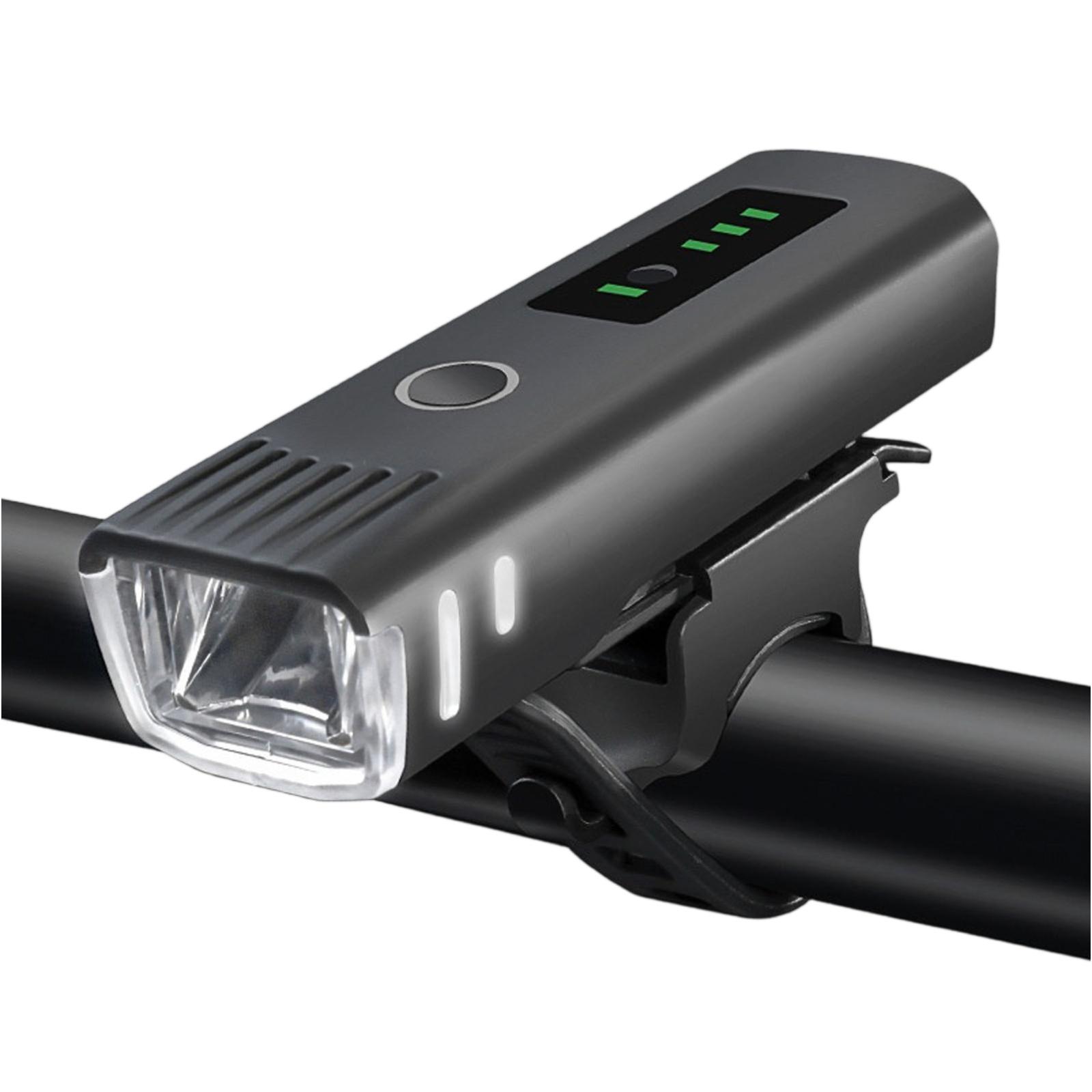 

Generic Intelligent Light-Sensing Headlight, USB Rechargeable Strong Flashlight, Night Riding Safety Cycling Equipment Accessory One Size чорний