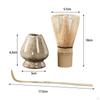 3 Pieces Japanese Matcha Ceremony Set Handmade Tea Making Tools for Party Room
