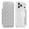 Magsafe Leather Case for IPhone 17 Air 16 Promax 15 Plus 14 Pro max 13 PM 12 iphone17 Card Holder Magsafe Flip Phone Cover