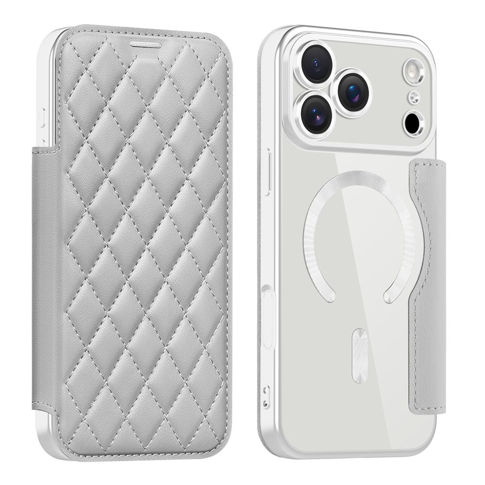 Magsafe Leather Case for IPhone 17 Air 16 Promax 15 Plus 14 Pro max 13 PM 12 iphone17 Card Holder Magsafe Flip Phone Cover