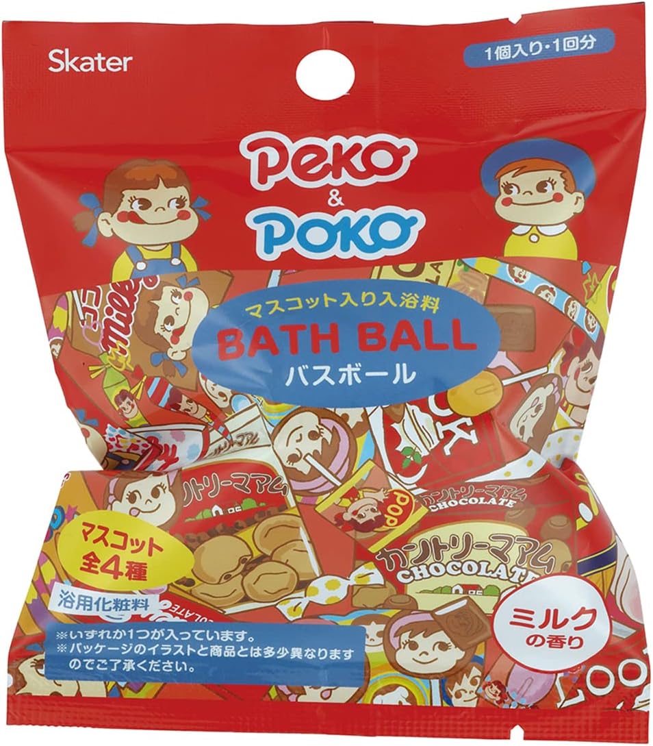 

Скейтер Скейтер Талисман Соль для ванны Мяч для ванны Пеко Чан Бомба для ванны Bsb1 A Single item/Pekochan