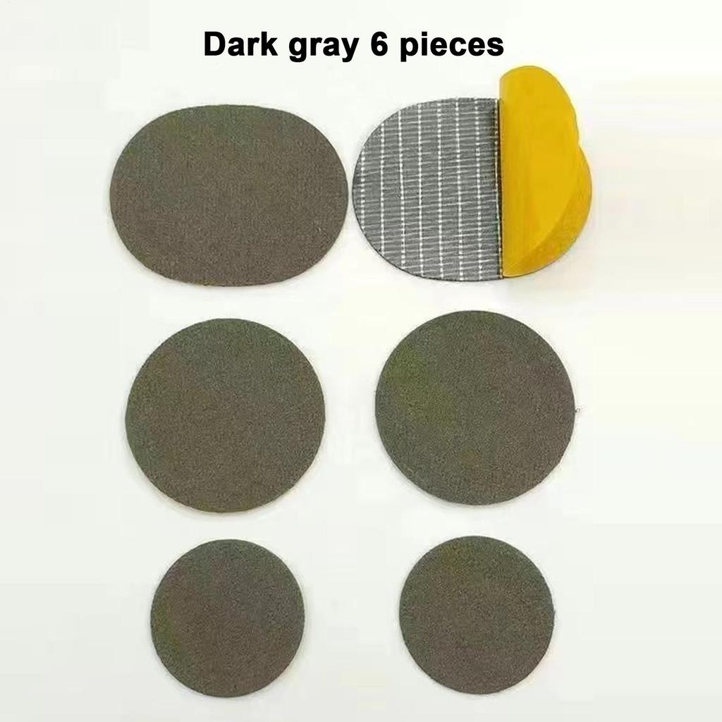 Shoe Patch Sneakers Toe Holes Protector 6 Pieces Flexible Shoe Patches for Dance Hiking Boots Running Sneakers Luggage Hat Baby