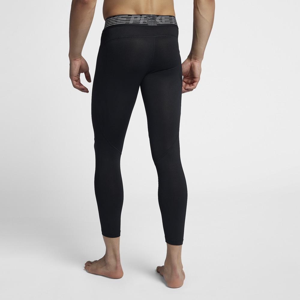Nike Elastic Logo Slim Fit Sports Long Pants Men Bottoms Black 891835-010