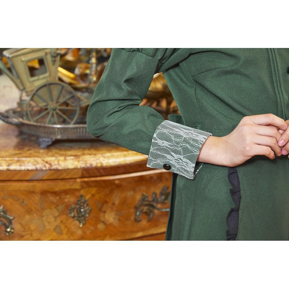 Clearstone COSCHU Cosplay Halloween Western Mansion Maid Kids Junior 150cm Girl Green