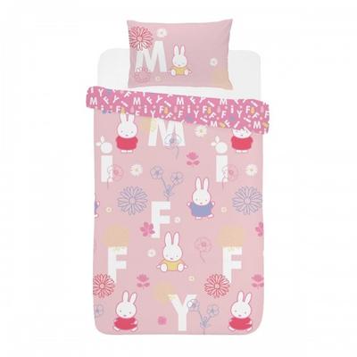 Miffy Floral Reversible Duvet Cover Set