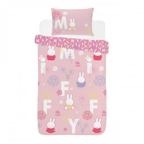 Miffy Floral Reversible Duvet Cover Set