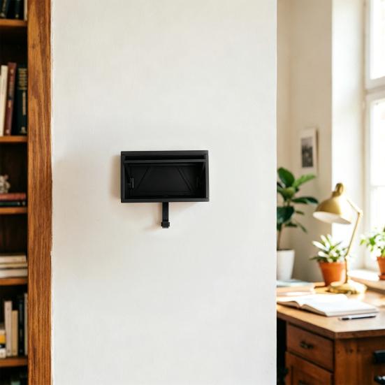Adhesive Wall Hooks with Container Shape Industrial Style No Drill Hanging Hook for Ceramic Tiles Glass Wood Walls