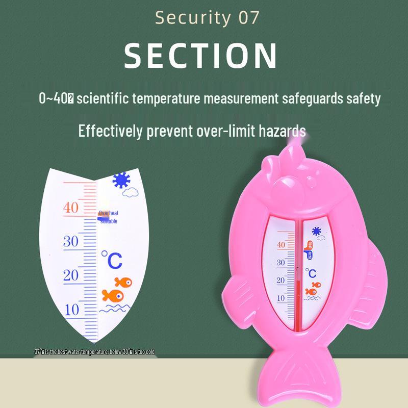 

Подарок - Термометр для купания новорожденного и ребенка - Карточка температуры воды для младенца Plastic синий