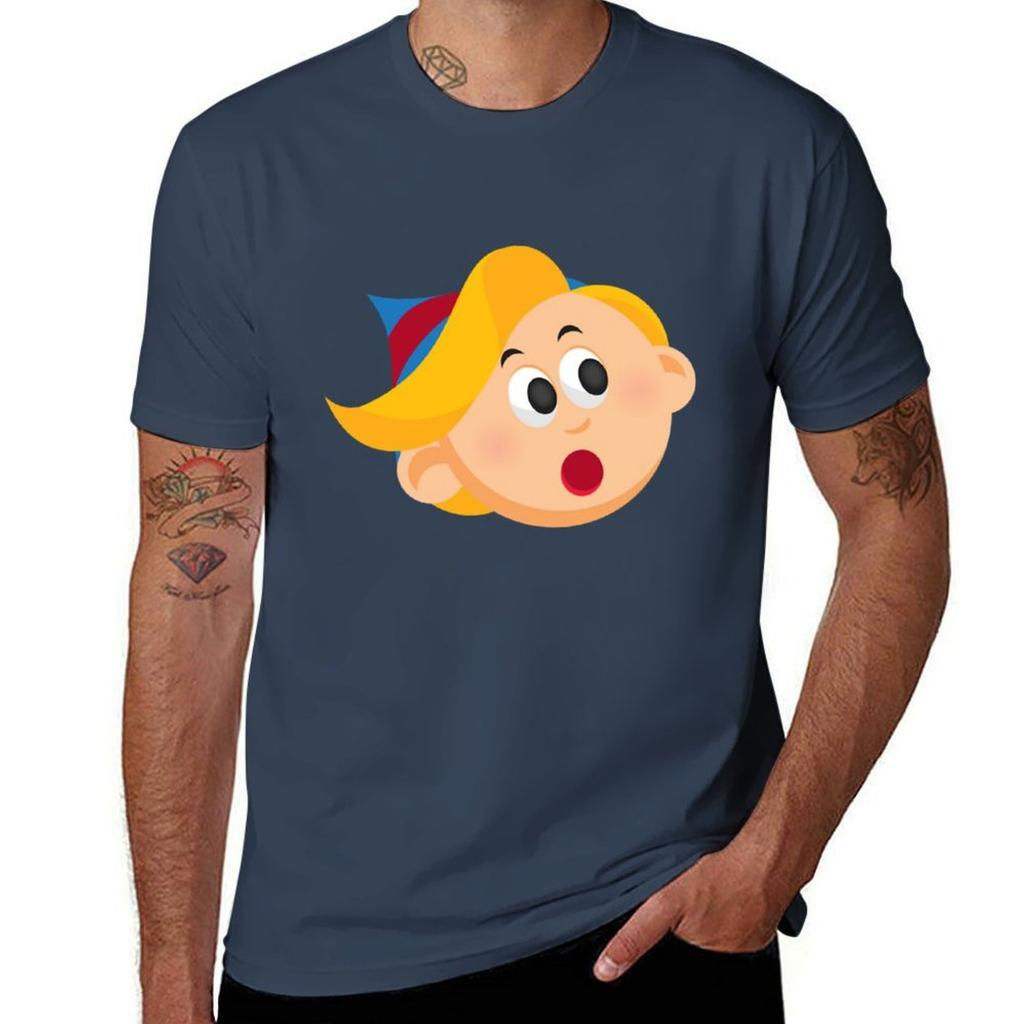 Hermie The D Tshirt Basic Casual Wear Short Sleeve Top