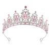 Children's Crown Headband Girl Princess Birthday Gift Crown Temperament Headband Hair Accessories Wedding Crystal Fashion Accessories