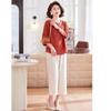 Pastel Women's Summer Cotton 3/4 Sleeve Top & Pants Set