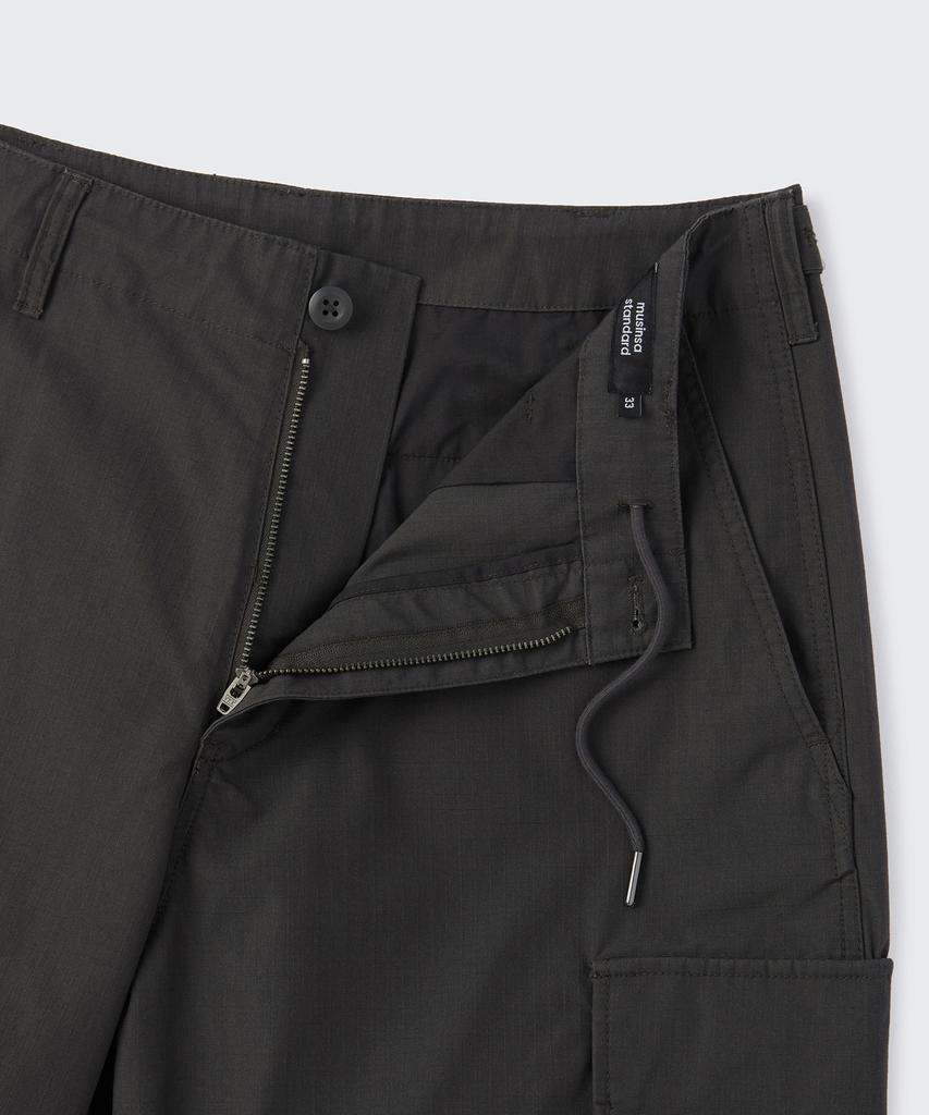 MUSINSA STANDARD Ripstop Parachute Cargo Pants [Grey]