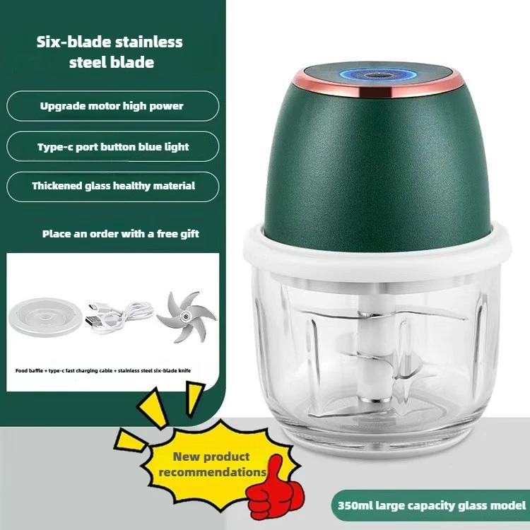 Česneková kaše Elektrický šlehač na česnek Česneková kaše Domácí mini mlýnek