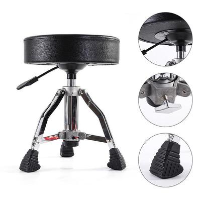 Tabouret de Batterie Hydraulique Réglable pour Enfants - Rehaussé pour Performance de Concert