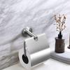Punch-Free Wall-Mounted Stainless Steel Toilet Paper Holder for Hotels
