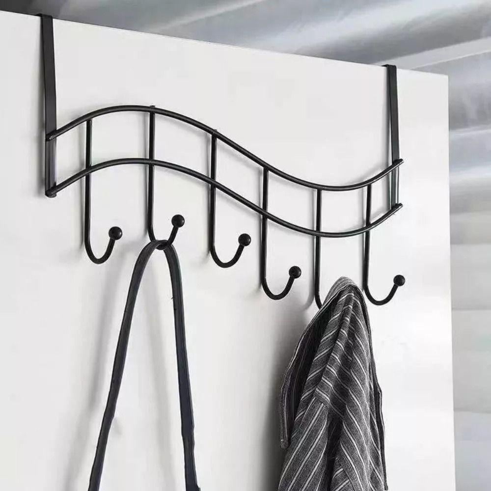 Good Load-Bearing Door Hook Punch-free Hanging Storage Rack High Quality Towel Hanger Rack