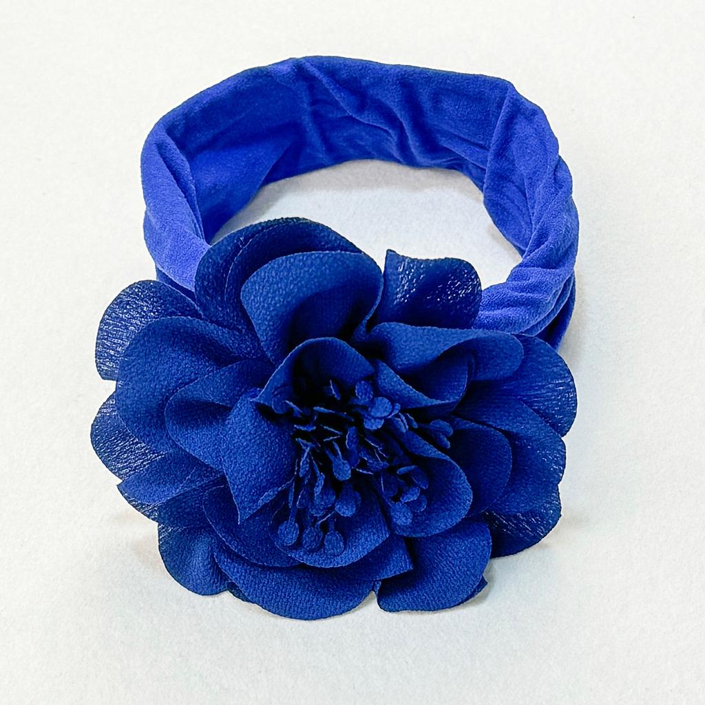 1PC Chiffon Flower Headbands Baby Girls Elastic Nylon Headbands for Baby Newborn Girls Floral Hairbands Party Hair Accessories