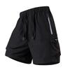 Outdoor IJszijde Ademend Lichtgewicht Sneldrogende Sportshorts voor Mannen Zomer Losse Werkkleding Stijl Vijfkwartbroek