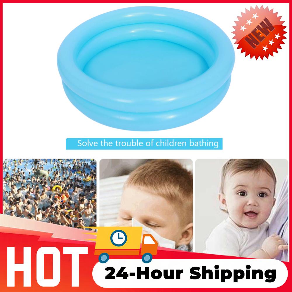1-5PCS Outdoor Inflatable Round Fish Pond Kids Fishing Game Toy Portable Inflatable Play Pool for Home Backyard Water Activity