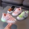 Size Children Led Sneakers With Light Baby Toddler Boys Luminous Jelly Bottom Shoes Kids Glowing Lighted Shoes For Girls