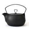 Ichiudo Nanbu Cast Iron Kettle, 1.2L (Black Finish), IH200V Compatible, 2012 Good Design Award Winner