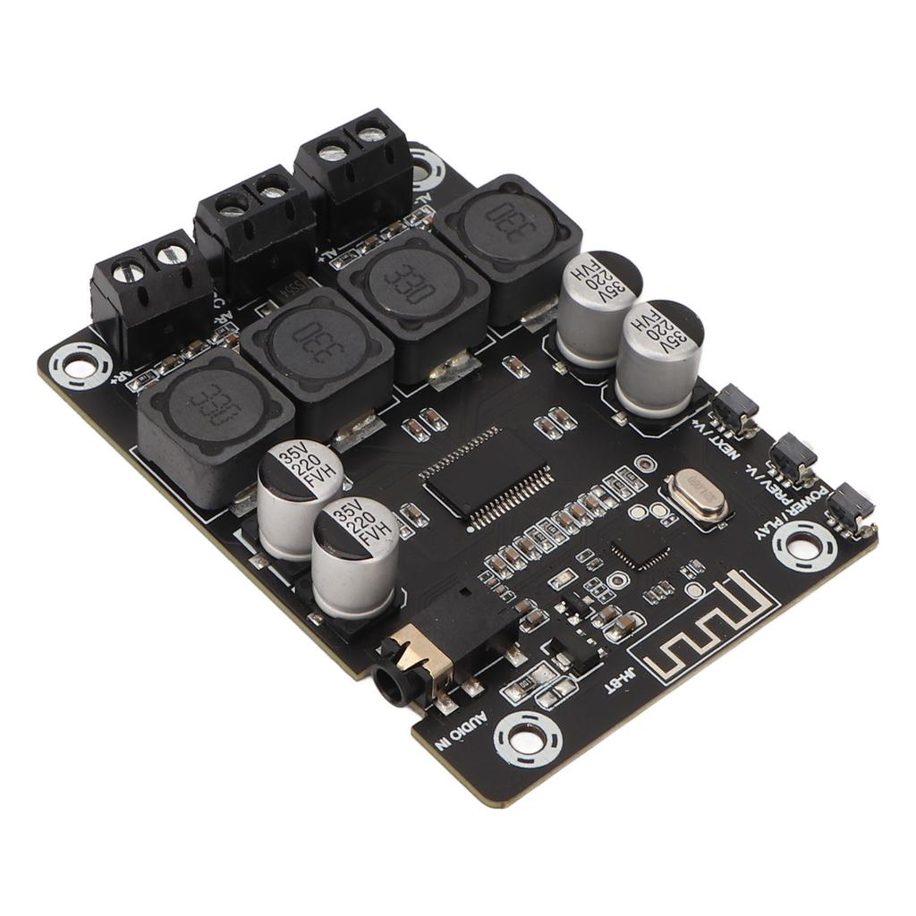 Digital Amplifier Board 12V‑28V DC Dual Channel 45W Bluetooth Amplifier DIY Module for Speaker