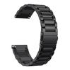 Three Beads Folding Clasp Stainless Steel Watch Band for Fitbit Versa