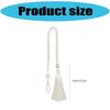 2pcs Natural Curtain Tiebacks Hanging Bind Rope Buckled Holder Tasseled For Bedroom Living Room Easy Installation