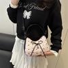 Streetwear Pu Small Square Bag With Zipper Closure For Casual Daily Use